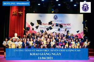Lịch khai giảng Đại học trực tuyến khu vực phía bắc tại Hà Nội